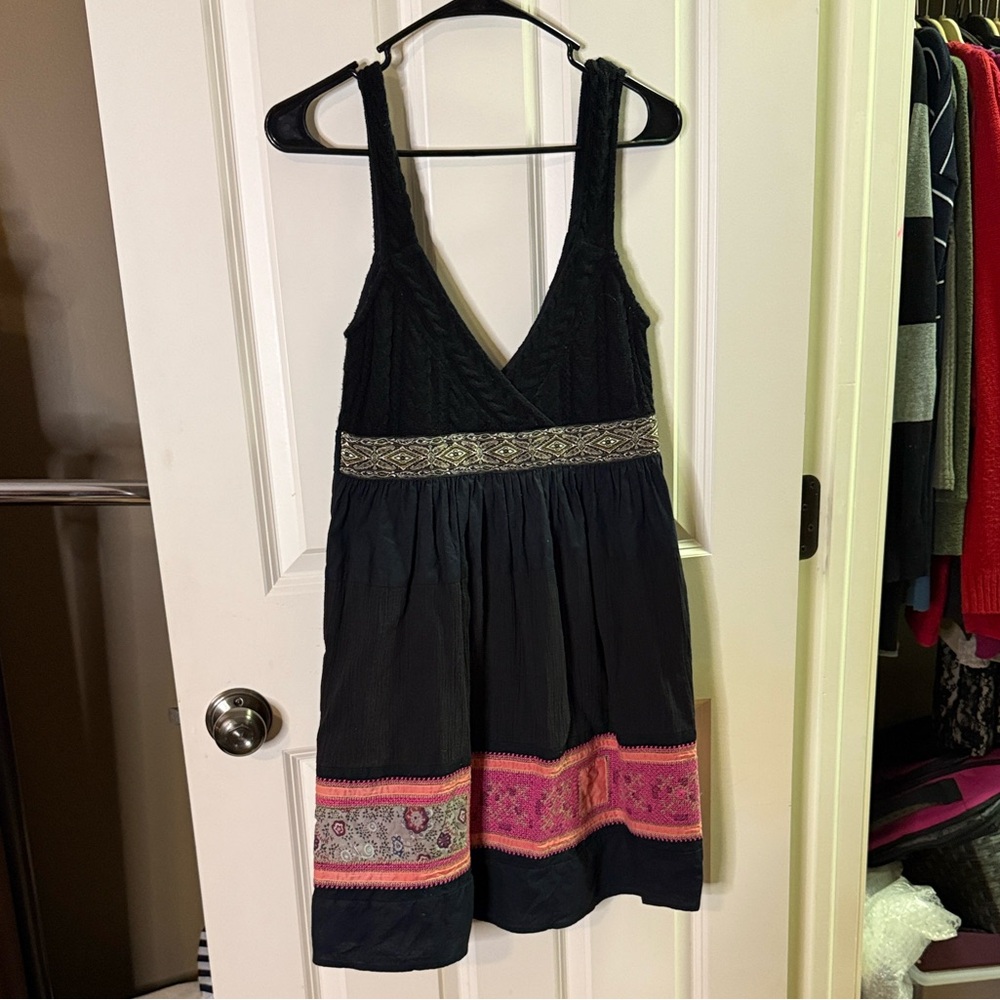 Free People Navy Sleeveless Knit Dress - Picture 1 of 3